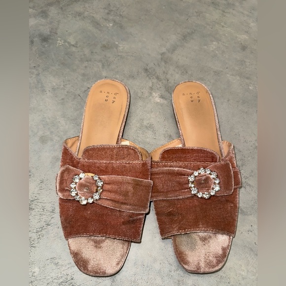 a new day Brown Sandals with Crystal Embellishment - Picture 2 of 3